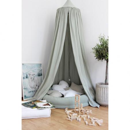Cotton&Sweets Gniazdko Junior Basic bez falbanki – Pustynna Zieleń