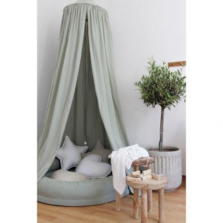 Cotton&Sweets Gniazdko Junior Basic bez falbanki – Pustynna Zieleń