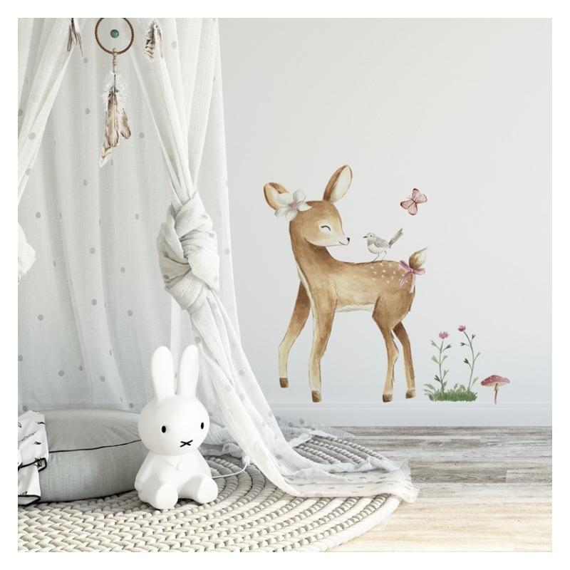 Naklejka Jelonek kolor