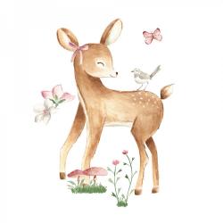 Naklejka Jelonek kolor