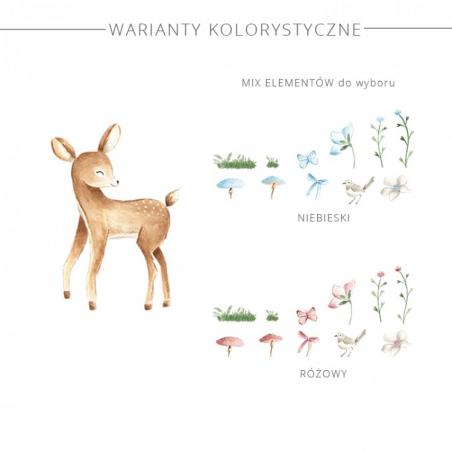 Naklejka Jelonek kolor