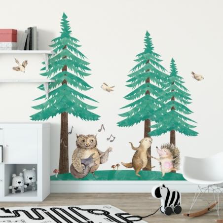 Naklejka Leśna Kapela