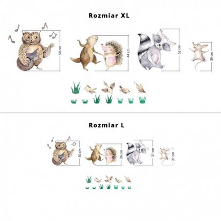 Naklejka Leśna Kapela