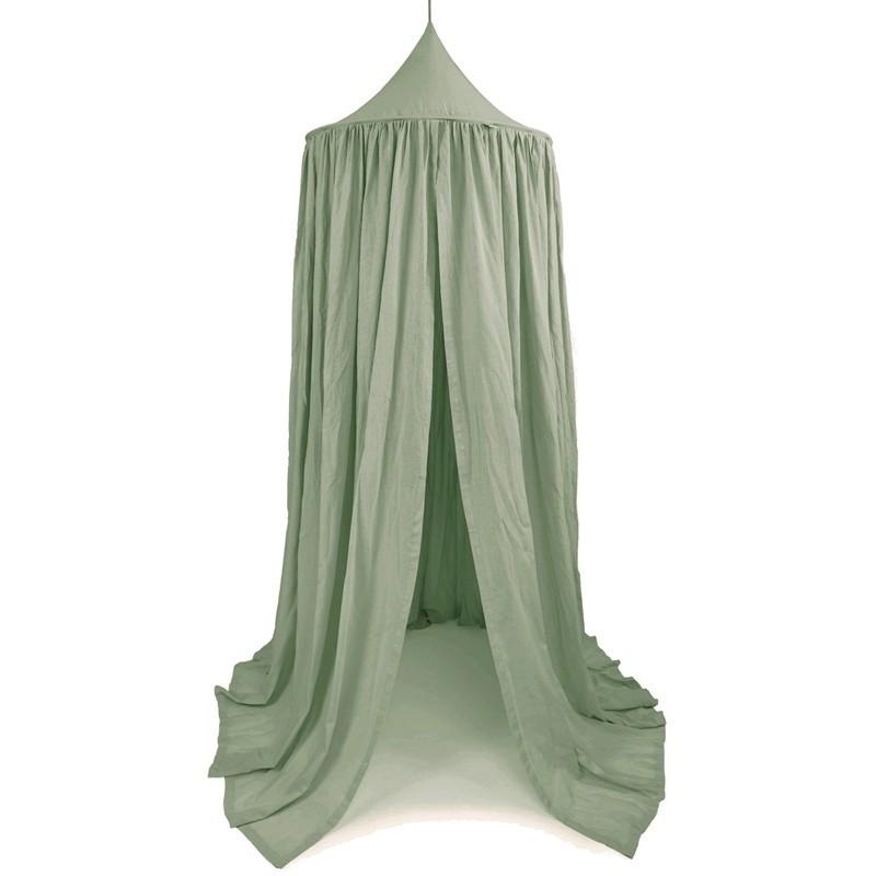 Cotton&Sweets Baldachim Bawełniany Soft MAXI - Pustynna Zieleń