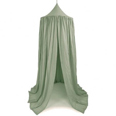 Cotton&Sweets Baldachim Bawełniany Soft MAXI - Pustynna Zieleń