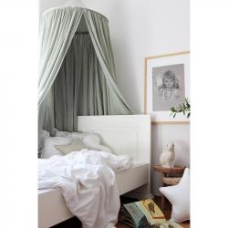 Cotton&Sweets Baldachim Bawełniany Soft MAXI - Pustynna Zieleń