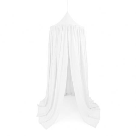 Cotton&Sweets Baldachim Bawełniany MAXI Soft - Biały