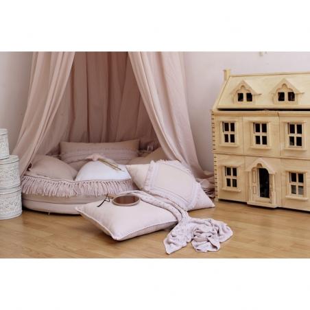 Cotton&Sweets Baldachim MAXI Boho Pudrowy Róż