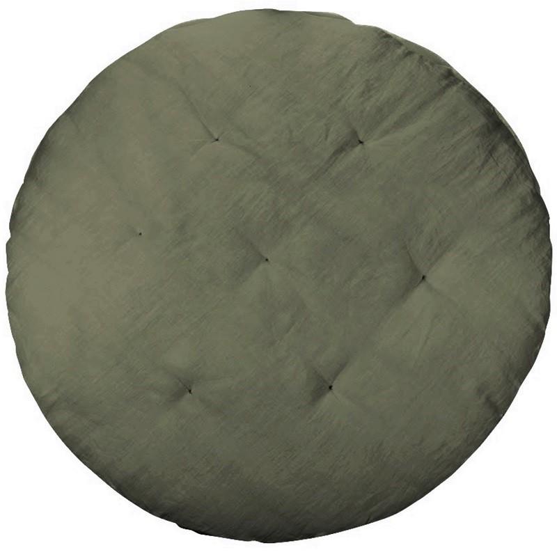 Cotton&Sweets Mata z Lnu - oliwkowa