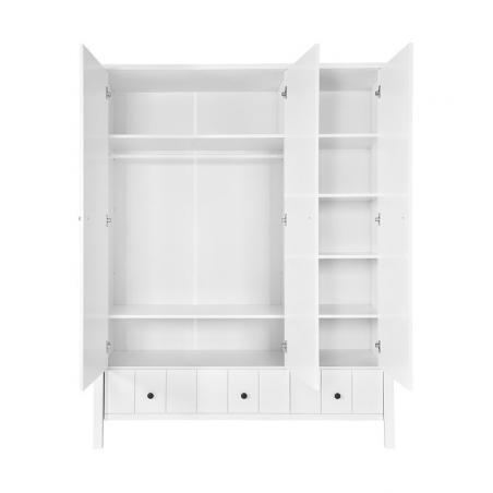 Novelies Allpin Szafa 3-drzwiowa szara