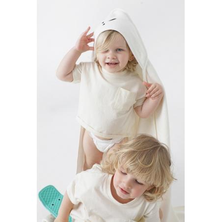 Piapimo Ręcznik z Kapturkiem 90x90cm bambusowo-bawełniany