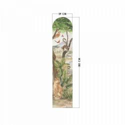 Naklejka Miarka Wzrostu Safari