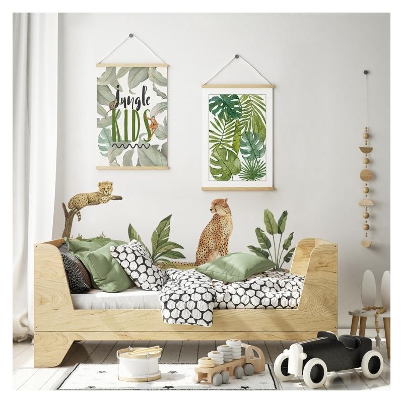 Naklejka Zestaw Gepardy