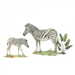 Naklejka Zestaw Zebry