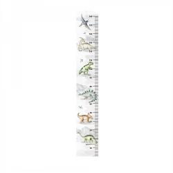 Naklejka Miarka Wzrostu Dinozaury