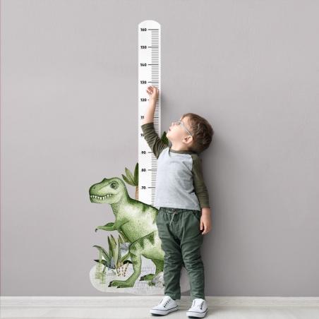 Naklejka Miarka Wzrostu Tyranozaur