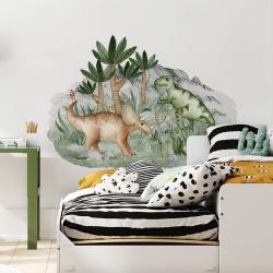 Naklejka Załóżkownik Stegozaur Parazaurolf