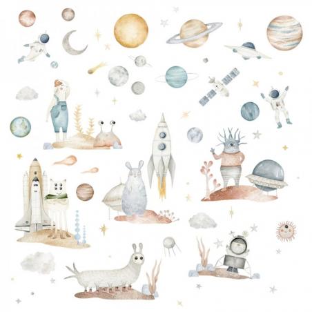 Naklejka Kosmiczny Zestaw