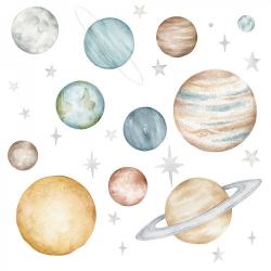 Naklejka Planety