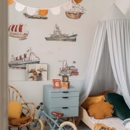 Dekornik Naklejka Historia Statków