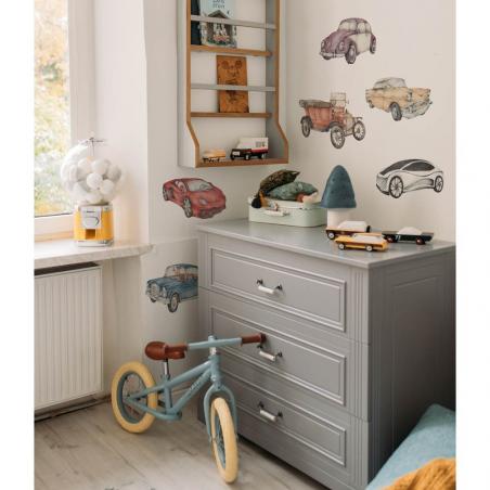 Dekornik Naklejka Historia Samochodów