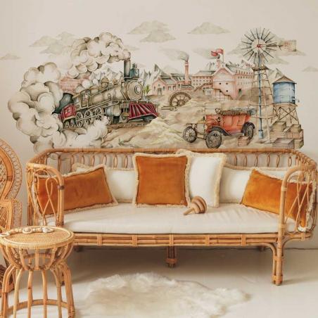 Dekornik Naklejka Vintage Factory