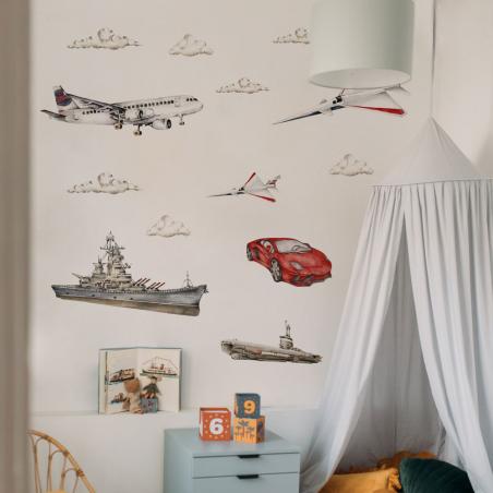 Dekornik Naklejka Zestaw Modern