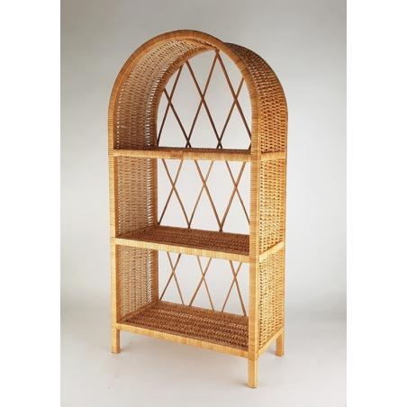 Wiklinowa Szafka Etażerka Naturalna