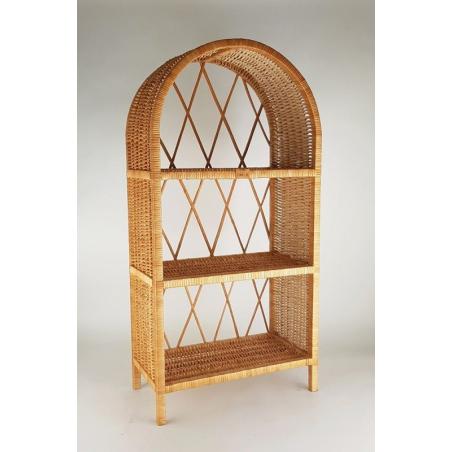 Wiklinowa Szafka Etażerka Naturalna