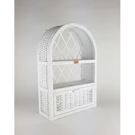 Wiklinowa Szafka Ścienna Chapel Biała
