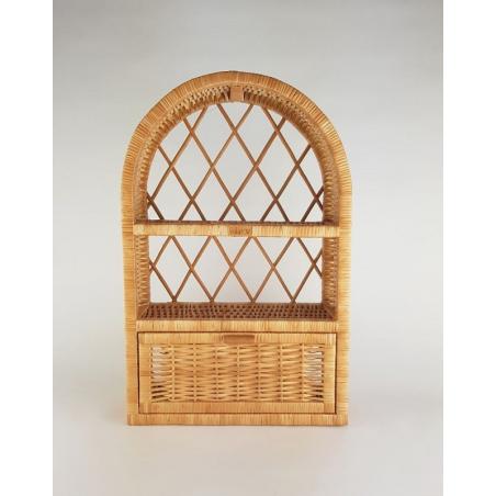 Wiklinowa Szafka Ścienna Chapel Naturalna