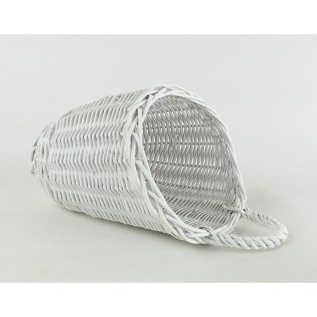 Koszyczek Ścienny Biały