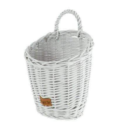 Koszyczek Ścienny Biały