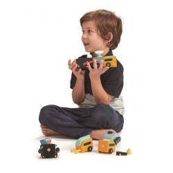 Drewniane pojazdy kosmiczne Tender Leaf Toys