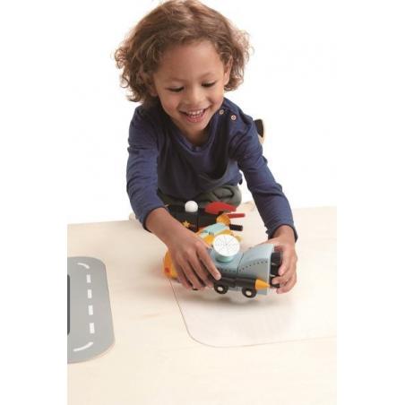 Drewniane pojazdy kosmiczne Tender Leaf Toys