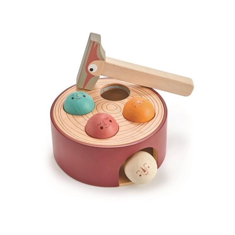 Drewniana gra zręcznościowa dzięcioł Tender Leaf Toys