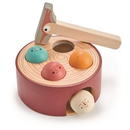 Drewniana gra zręcznościowa dzięcioł Tender Leaf Toys