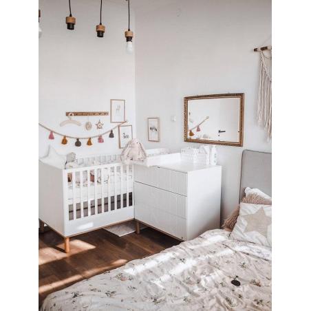 Bellamy Toteme Botanic Łóżeczko 70x140 z funkcją sofy