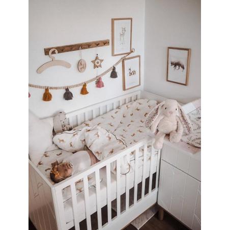 Bellamy Toteme Botanic Łóżeczko 70x140 z funkcją sofy