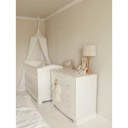 Bellamy Royal Timeless Łóżeczko 140x70 z szufladą