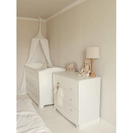 Bellamy Royal Timeless Łóżeczko 140x70 z szufladą