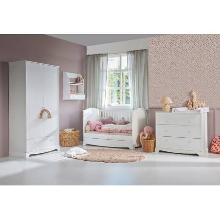 Bellamy Royal Timeless Łóżeczko 140x70 z szufladą