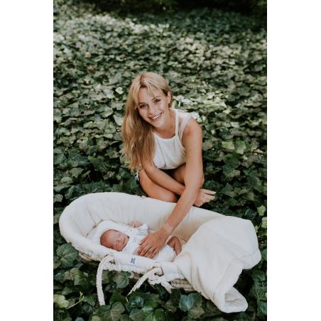 Bellamy Zestaw Kosz Mojżesza Meeko + Stojak + Tekstylia Milk