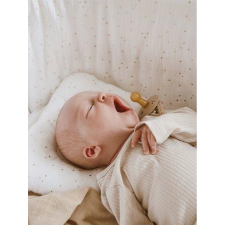 Bellamy Kosz Mojżesza Percy+Stojak+Tekstylia Golden Dots