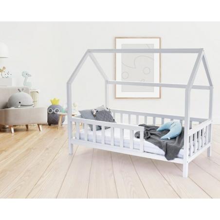 Łóżko Domek Simple Plus 160x80 Biały (bez szuflady)