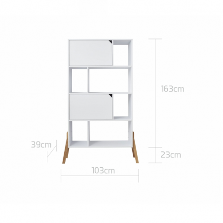 Bellamy Lotta Regał Biały