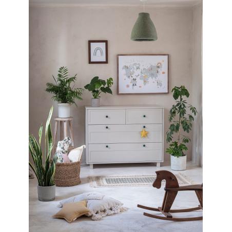 Wood Luck Vintage Komoda do pokoju dziecięcego