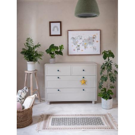Wood Luck Vintage Komoda do pokoju dziecięcego