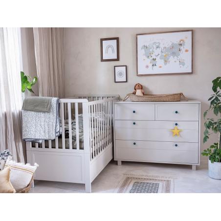 Wood Luck Vintage Komoda do pokoju dziecięcego