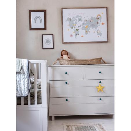 Wood Luck Vintage Komoda do pokoju dziecięcego